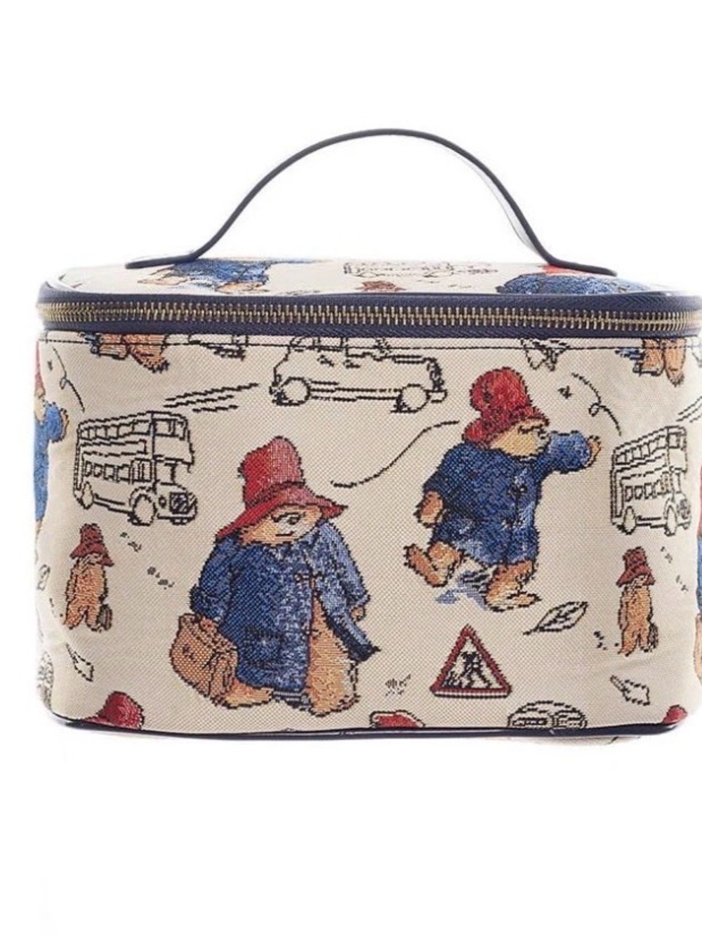 Paddington Bear Vanity Case Cosmetics Toiletries Beauty Travel Storage Tapestry